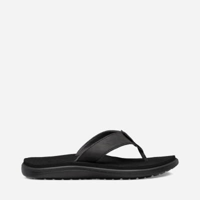 Teva Women's Voya Leather Flip Flops Sale NZ (LFPSJ-6947)